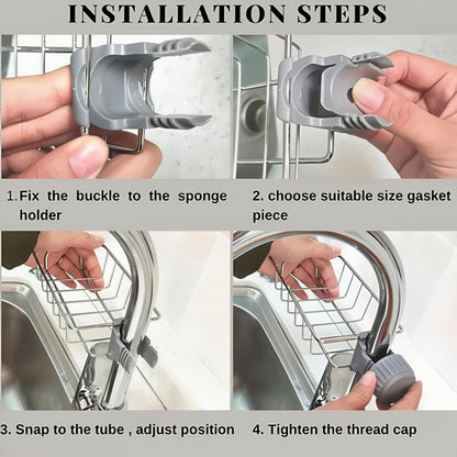 Multi-Purpose Kitchen Sink Organizer – Modern Space Saver